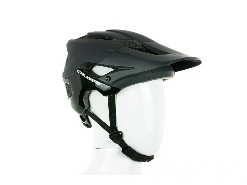 Cyklistická přilba CRUSSIS  antracit/černá vel. S (50-55cm)