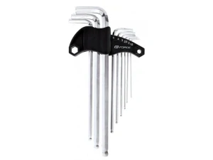 sada 9 inbusů FORCE PROFI 1,5-10 mm, v držáku