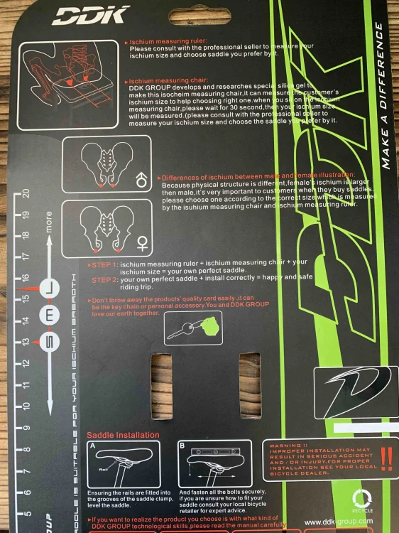 Sedlo DDK Zero PLUS černé